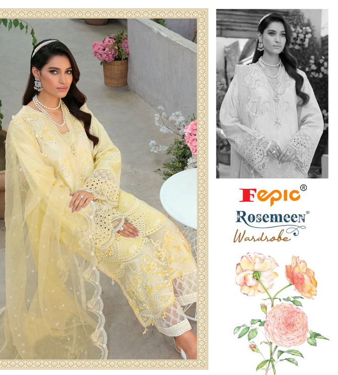 ROSEMEEN WARDROBE New Ethnic Wear Georgette Pakistani Salwar Suit Collection